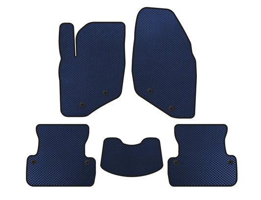 EVA Floor Mats (SD, Blue) for Volvo S60 2000-2009 - image 1