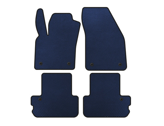 EVA Floor Mats (Cabriolet, Blue) for Volvo C70 2006-2010 - image 1
