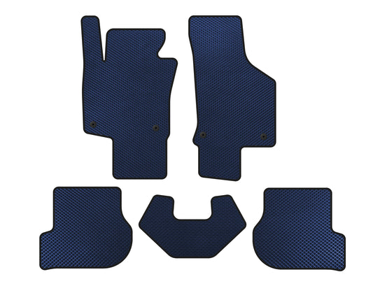 EVA Floor Mats (HB, 3-Door, Blue) for Volkswagen Scirocco 2008-2017 - image 1