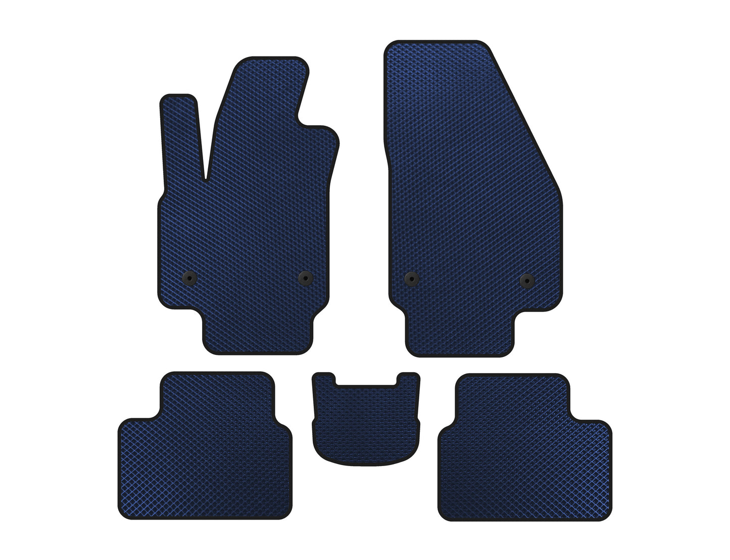 EVA Floor Mats (Blue) for Opel Meriva 2010-2017 - image 1