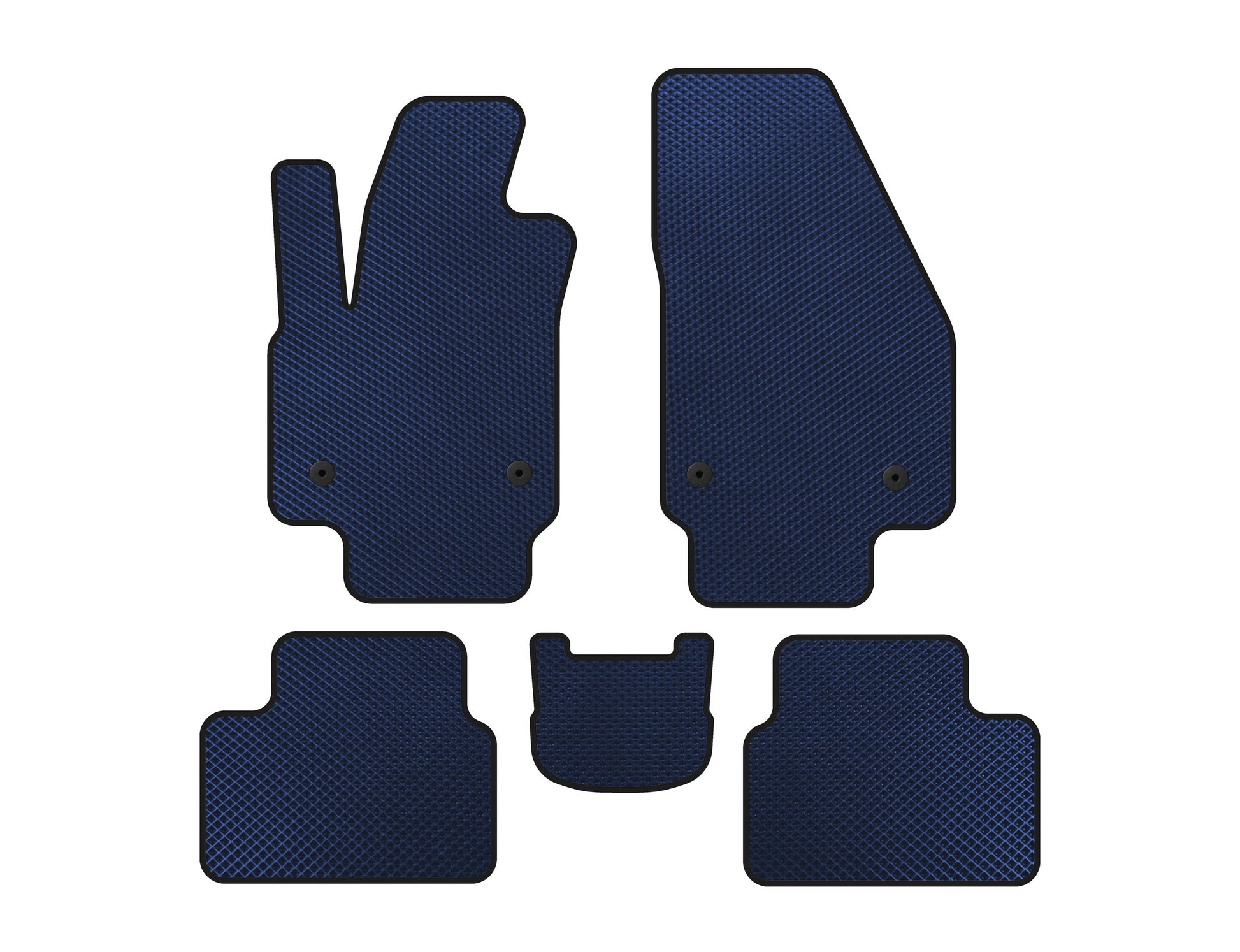 EVA Floor Mats (Blue) for Opel Meriva 2010-2017 - image 1