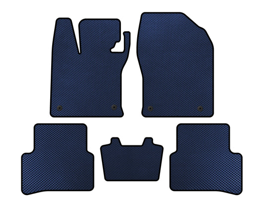 EVA Floor Mats (Hybrid, Blue) for Lexus UX 2018- - image 1