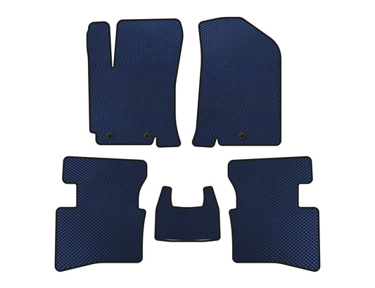 EVA Floor Mats V2 (Blue) for Kia Rio 2012-2017 - image 1