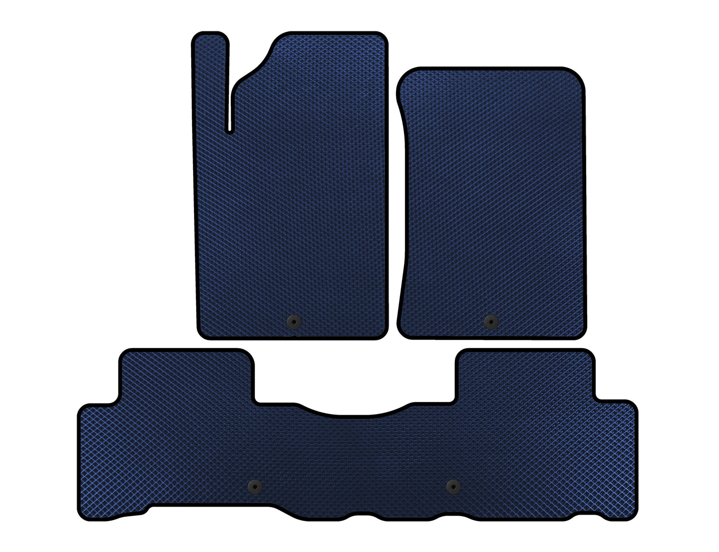 EVA Floor Mats (Blue) for SsangYong Rexton II 2017- - image 1