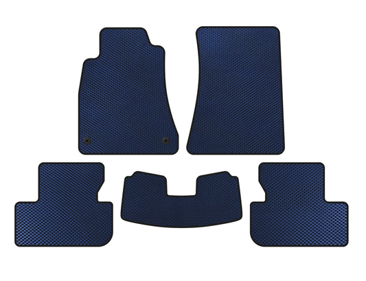EVA floor mats (SD, Non-4WD, Blue) for Lexus IS 2005-2013 - image 1