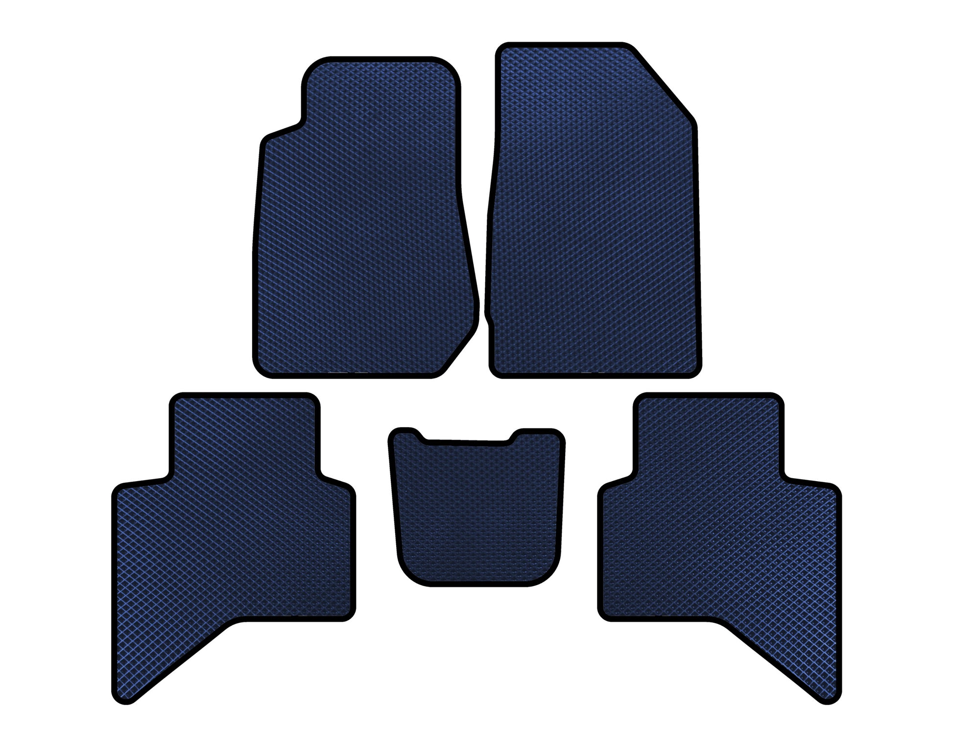 EVA mats (Blue) for Isuzu D-Max 2019↗ - image 1