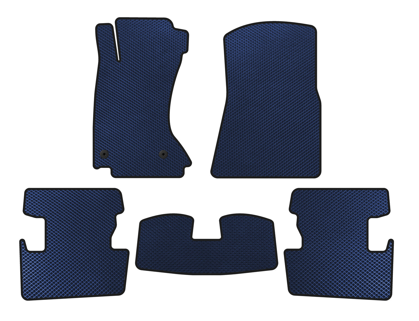 EVA Floor Mats (2008-2013, Blue) for Lexus IS 2005-2013 - image 1