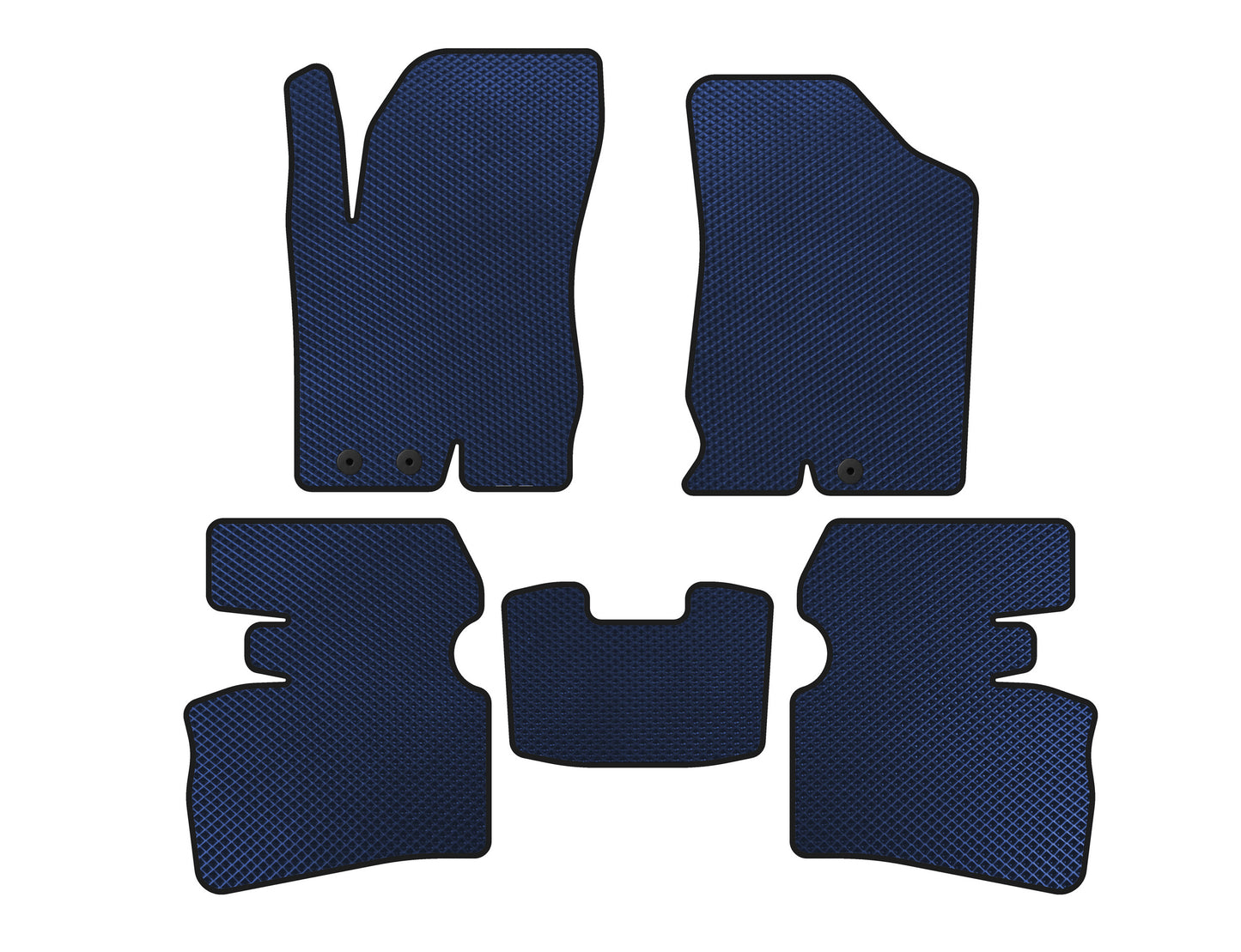 EVA Floor Mats (SW, Blue) for Hyundai I-30 2007-2011 - image 1
