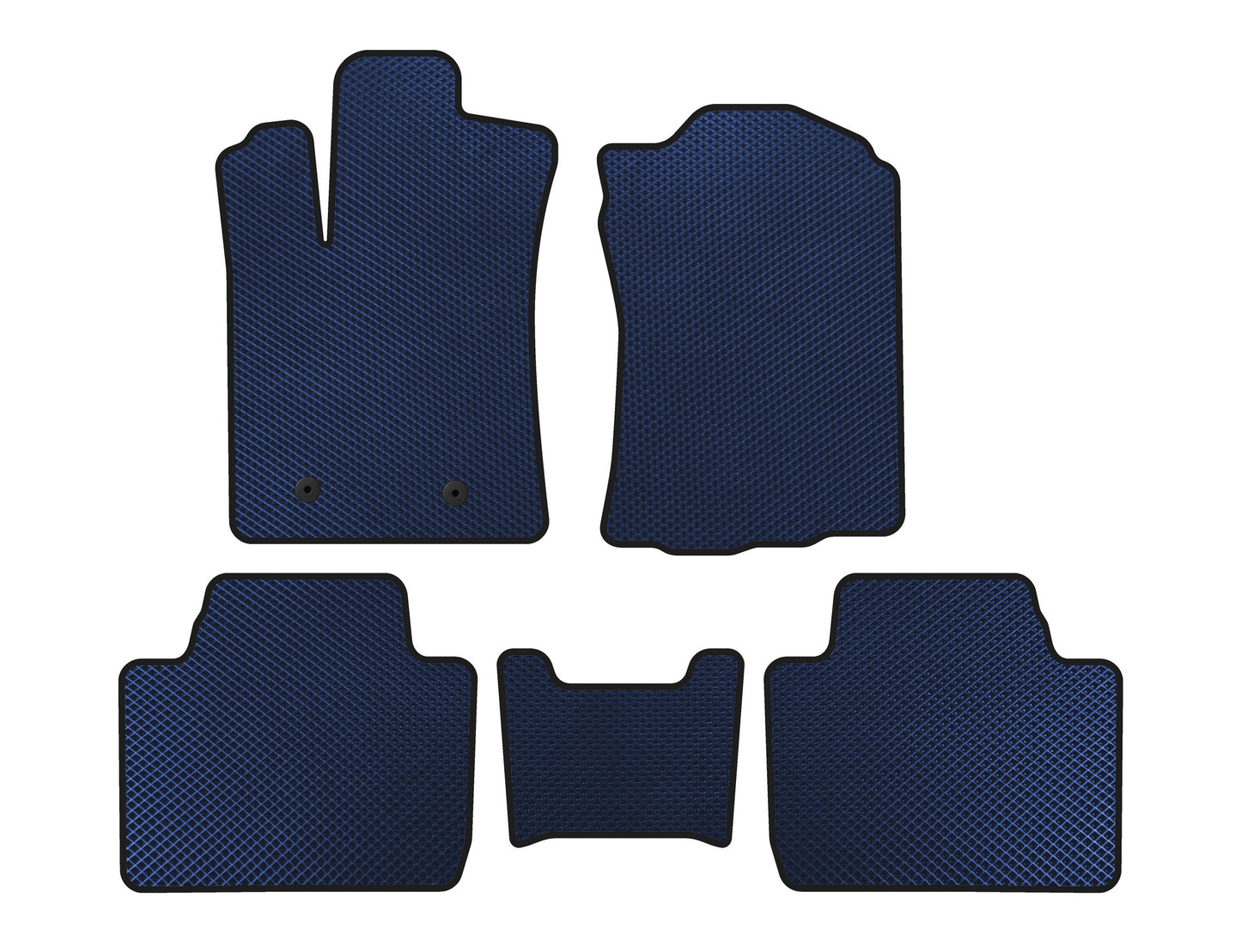 EVA Floor Mats (Blue) for Toyota Tacoma 2015- - image 1