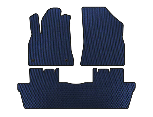 EVA Floor Mats (Blue) for Peugeot 5008 2009-2016 - image 1