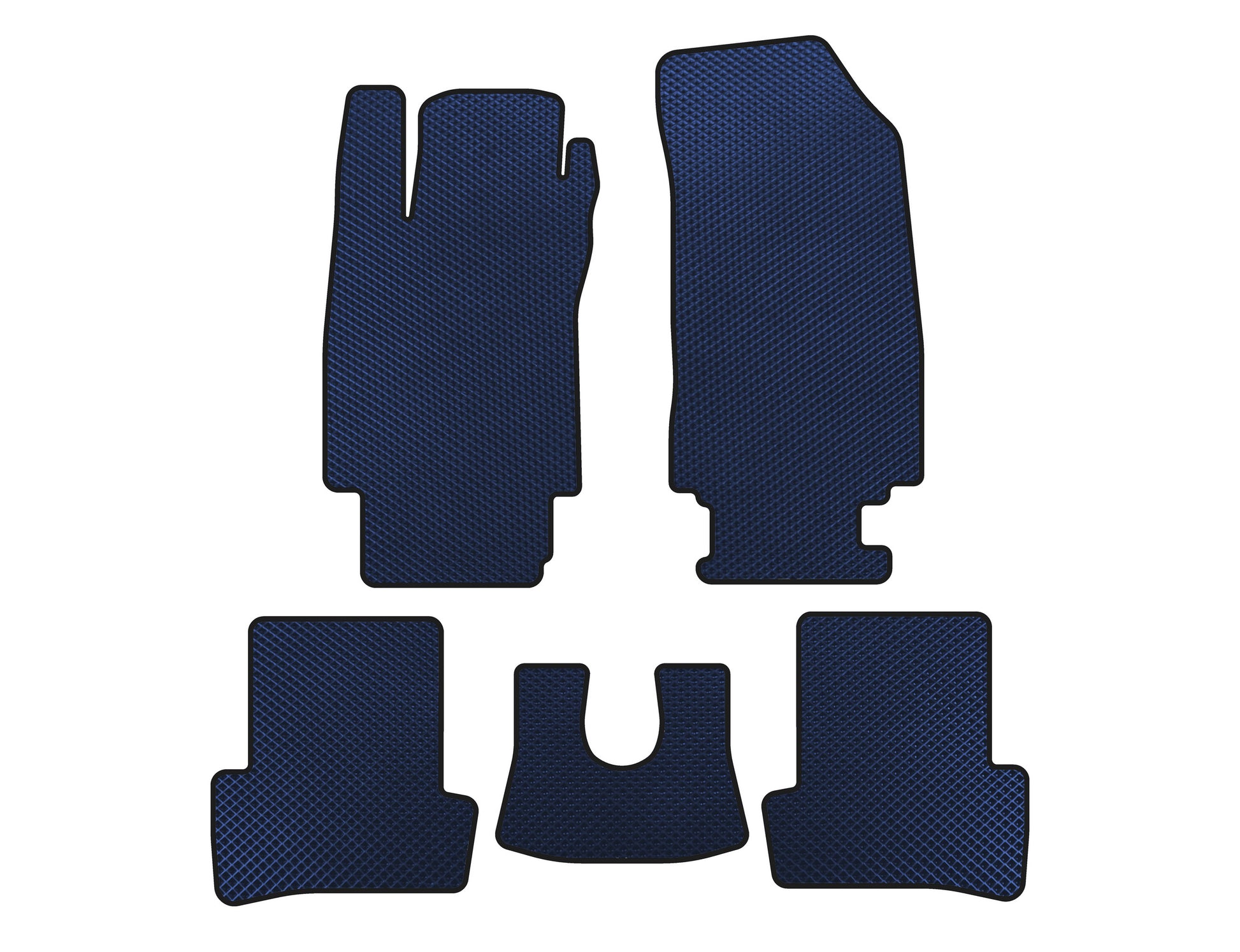 EVA Floor Mats (Blue) for Renault Clio III 2005-2012 - image 1