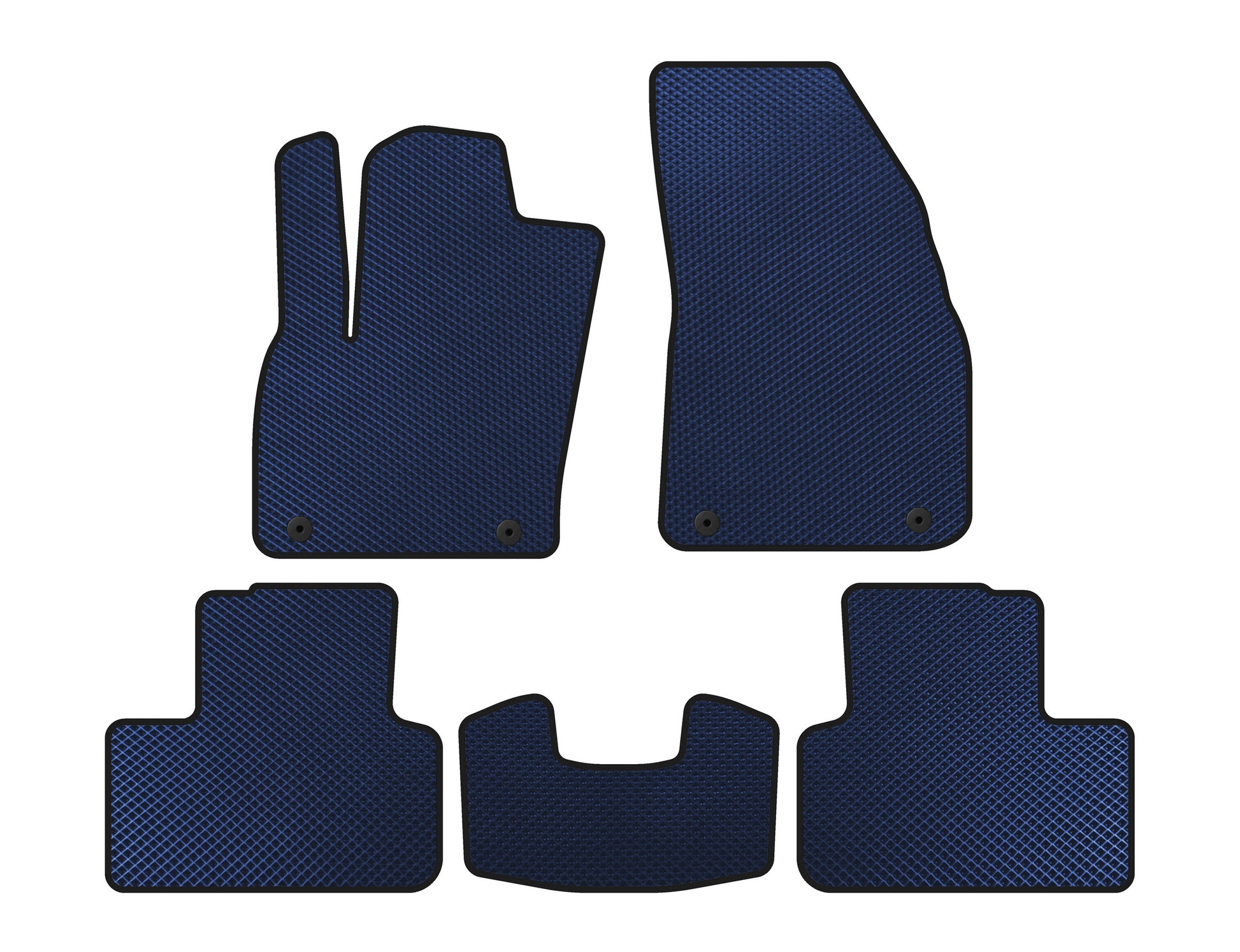 EVA Floor Mats (Blue) for Volvo XC40 2018- - image 1