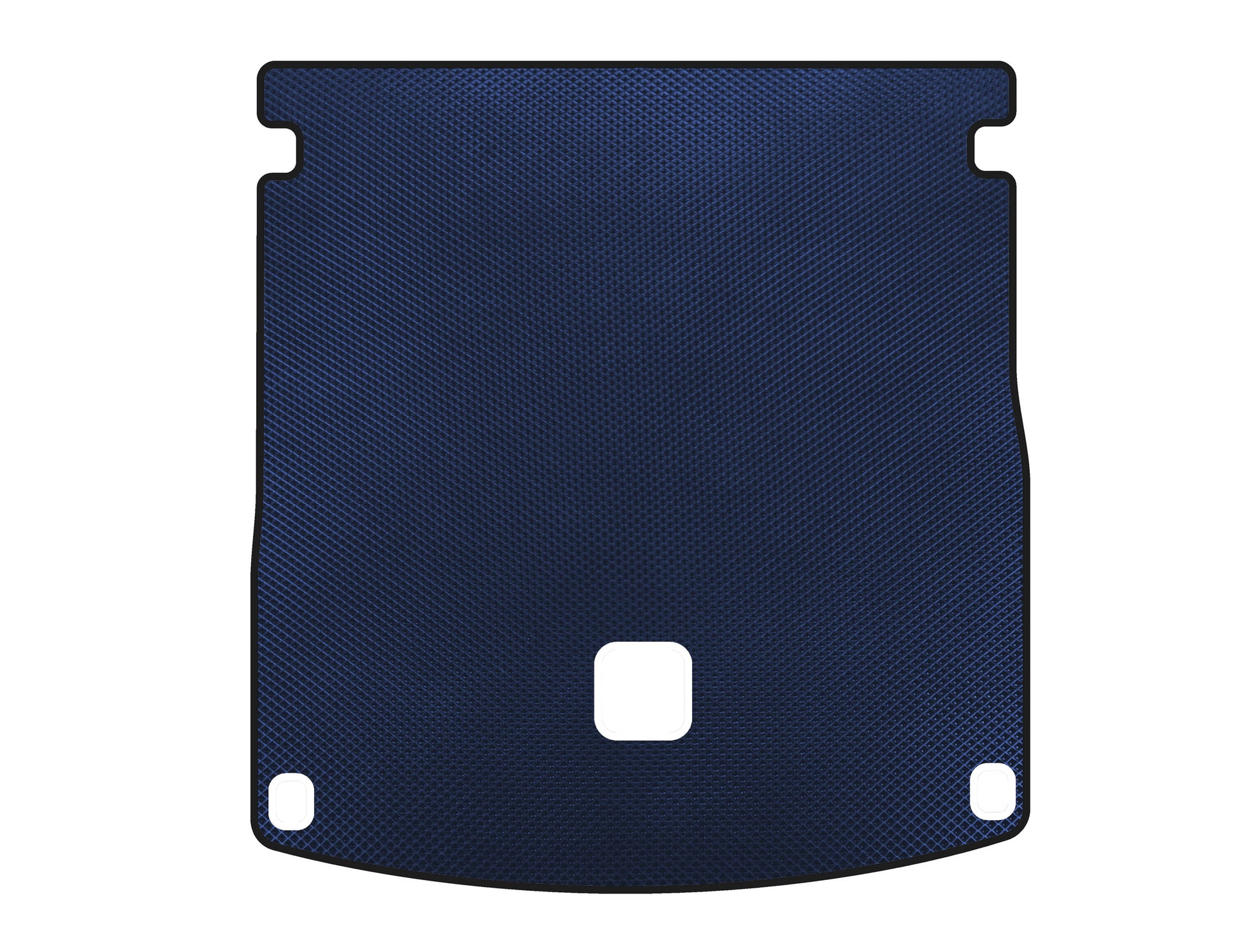 Trunk mat (2011-2015, SW, Blue) for Hyundai I-40 - image 1