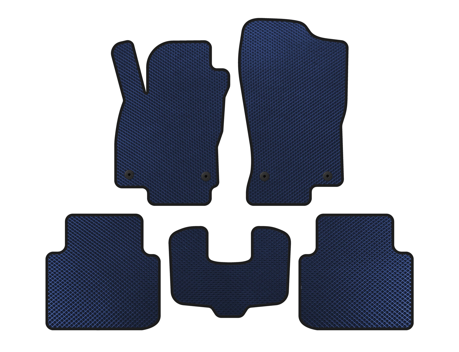 EVA Floor Mats (2022+, LB, Blue) for Volkswagen Arteon 2017-2025 - image 1