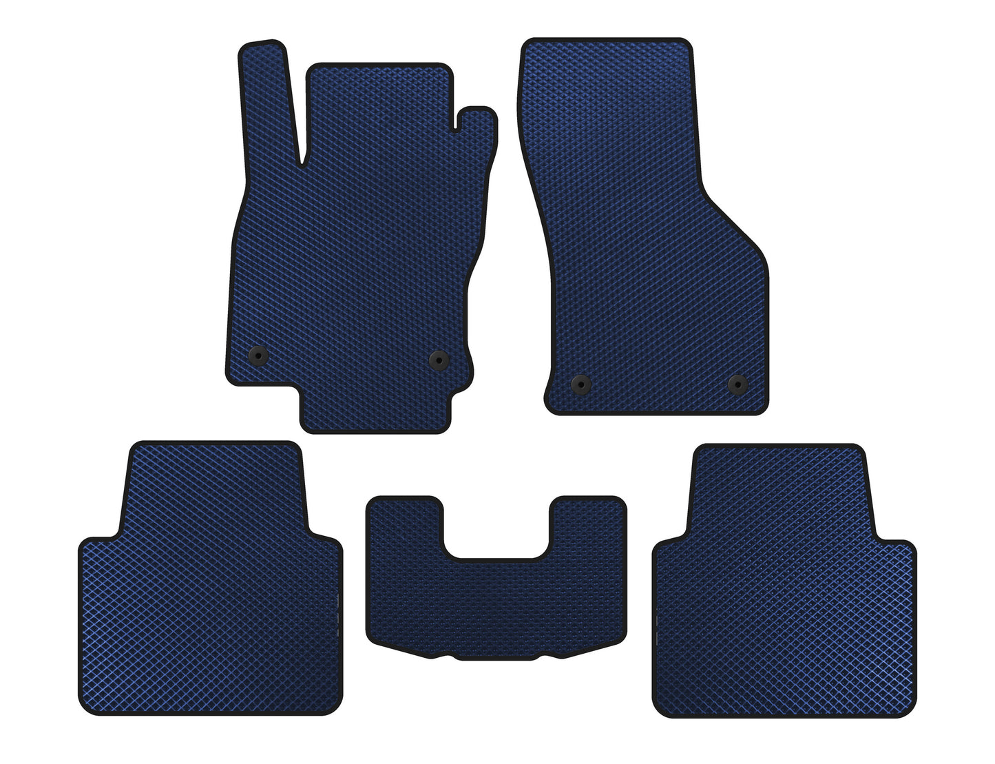 EVA Floor Mats (LB, Blue) for Volkswagen Arteon 2017-2025 - image 1