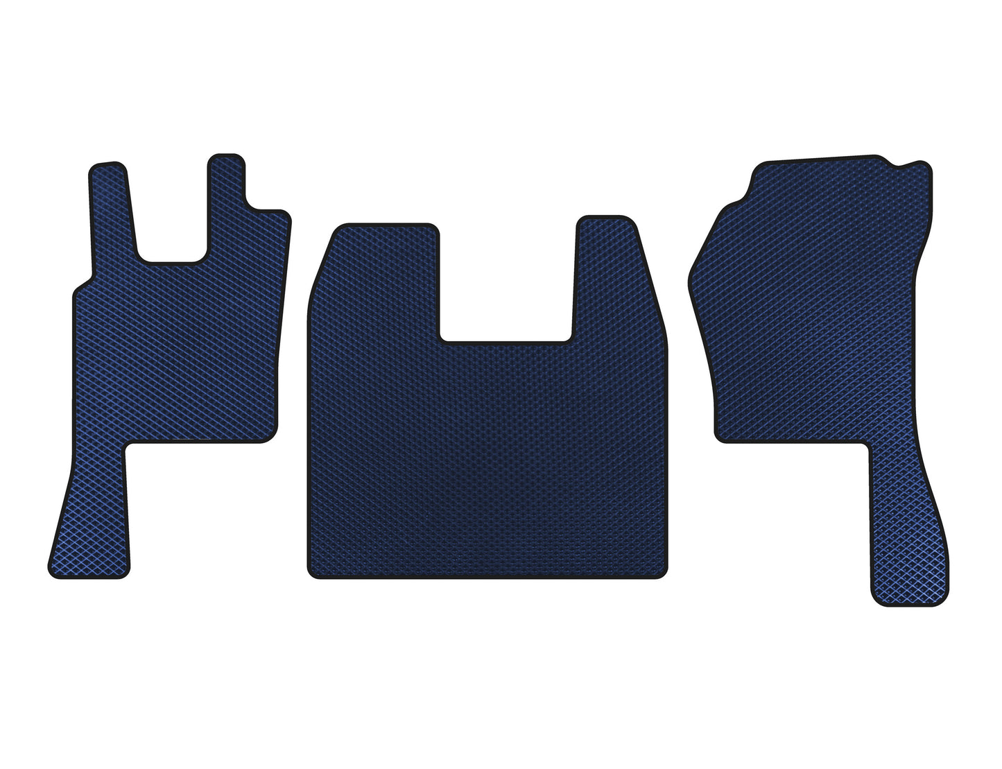 EVA Floor Mats (Blue) for Scania P Series 2004-2017 - image 1