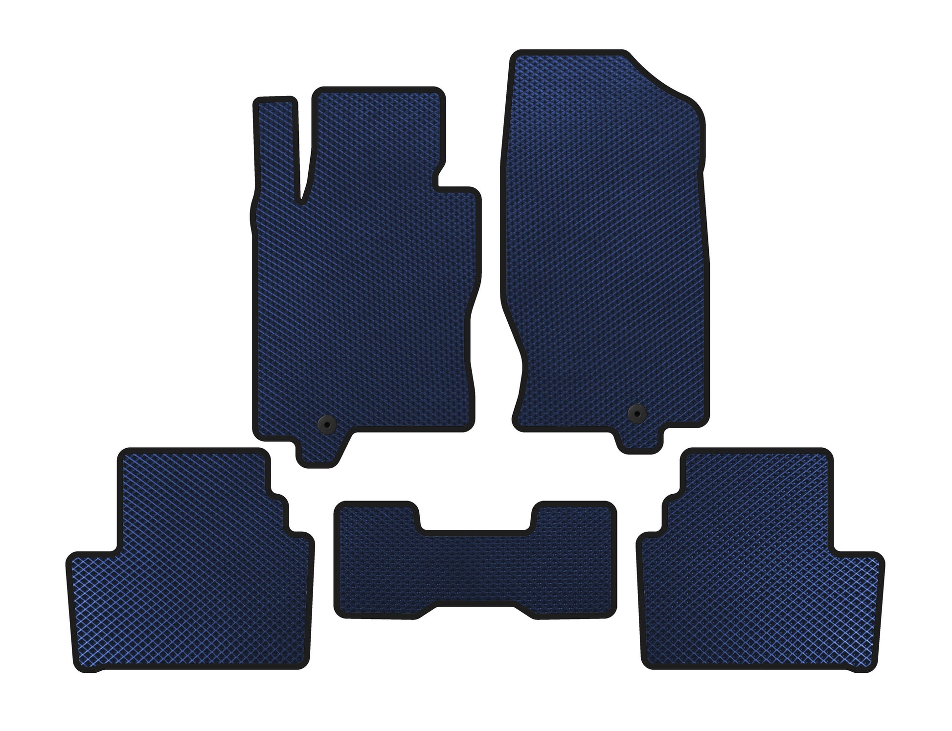 EVA Floor Mats (G35 S, Coupe, Blue) for Infiniti G25/G35/37 (V36/CV36) 2006-2015 - image 1