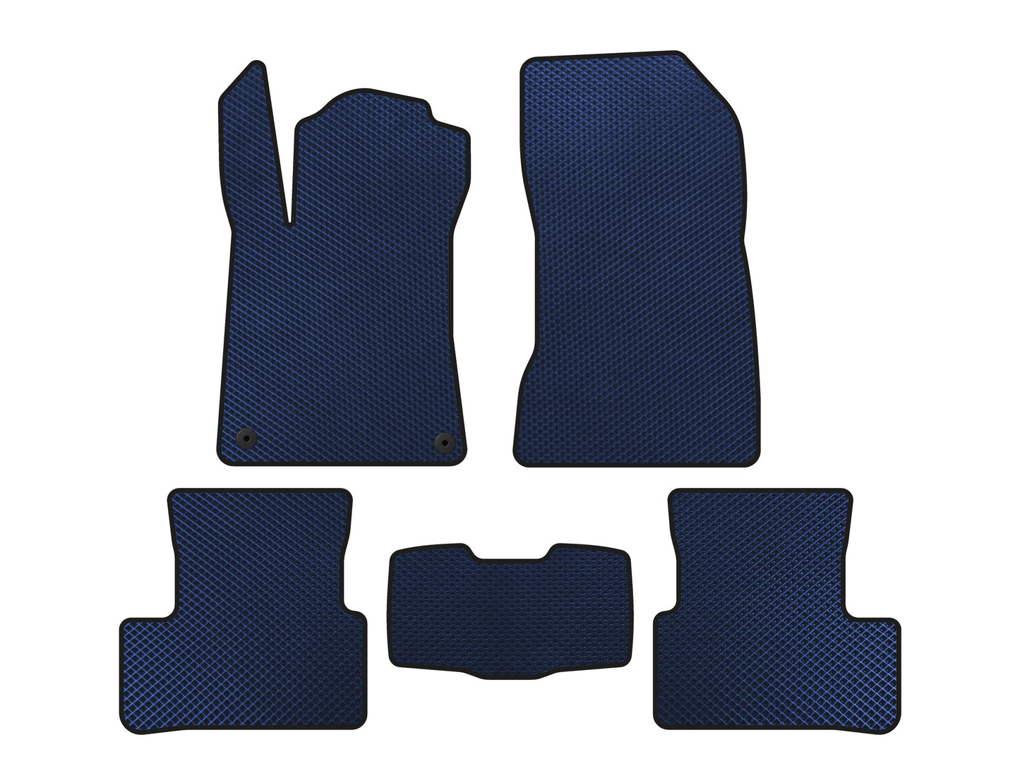 EVA Floor Mats (Blue) for Mercedes A-сlass W177 2018- - image 1