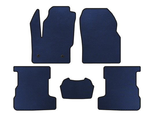 EVA Floor Mats (Blue) for Lincoln MKC 2015- - image 1