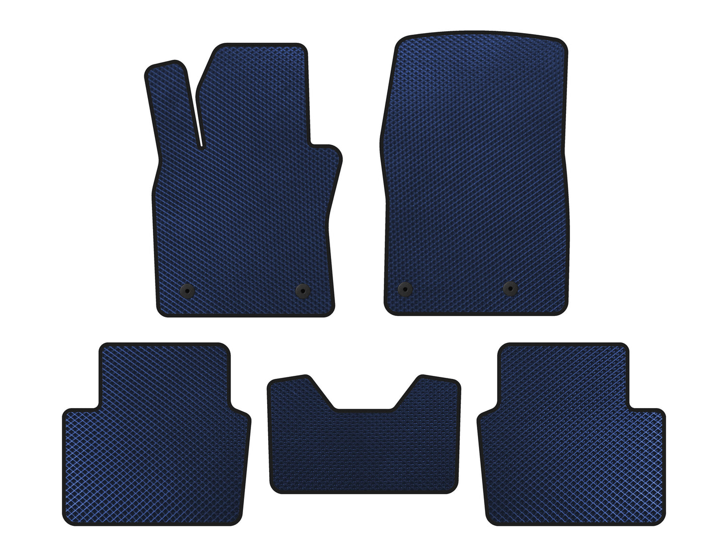 EVA Floor Mats (HB, Blue) for Mazda 3 2019- - image 1
