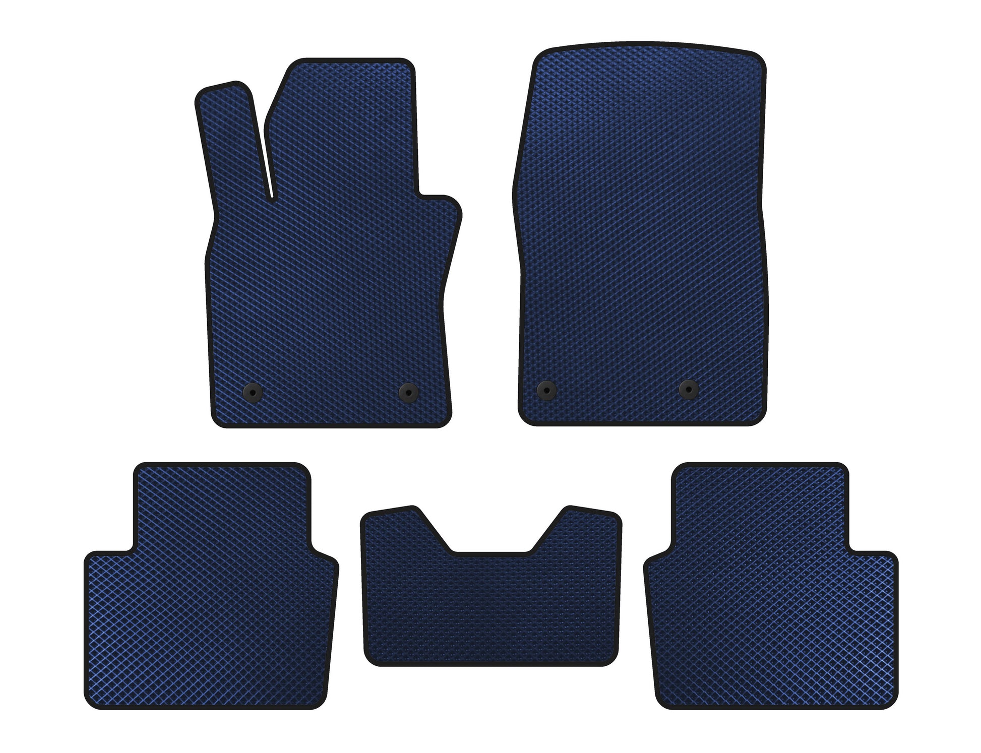 EVA Floor Mats (HB, Blue) for Mazda 3 2019- - image 1