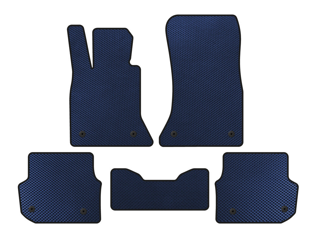 EVA mats (for F-11, Blue) for BMW 5 series F-10/11/07 2010-2016 - image 1