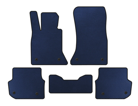 EVA mats (for F-11, Blue) for BMW 5 series F-10/11/07 2010-2016 - image 1