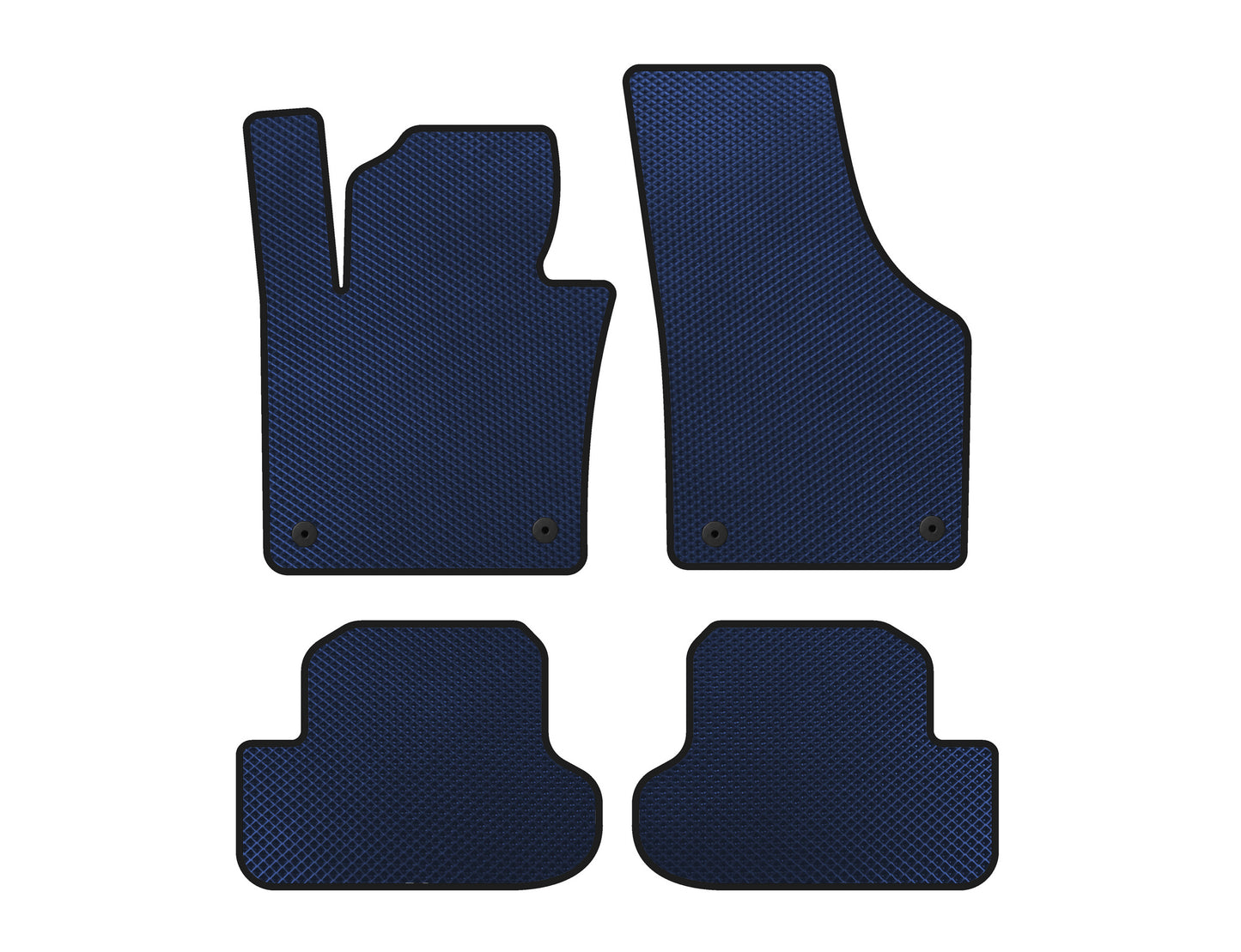 EVA Floor Mats (HB, Blue) for Volkswagen Beetle 2011-2015 - image 1