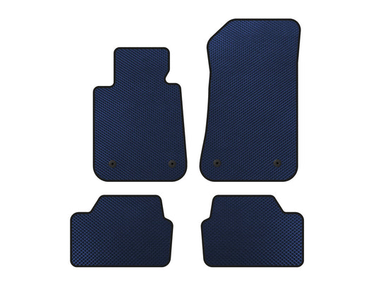EVA floor mats (for E87, Blue) for BMW 1 series E81/82/87/88 2004-2011 - image 1