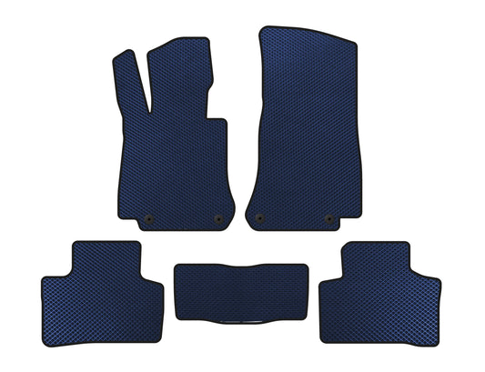 EVA Floor Mats (Blue) for Mercedes EQC 2019-2023 - image 1