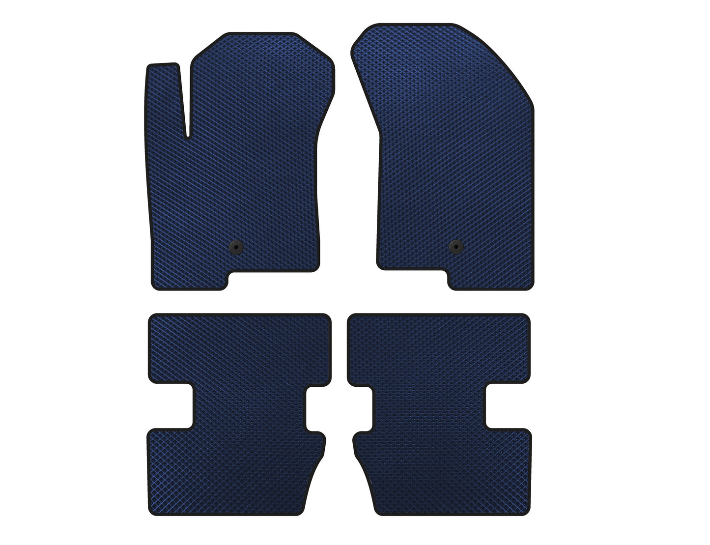 EVA Floor Mats (2006-2011, Blue) for Jeep Compass 2006-2016 - image 1