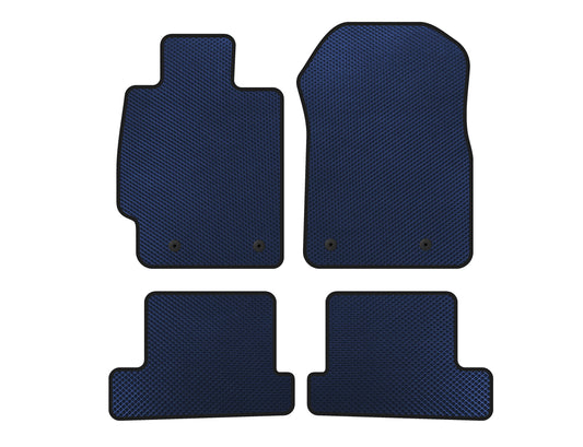 EVA Floor Mats (Coupe, Blue) for Subaru BRZ 2012-2021 - image 1