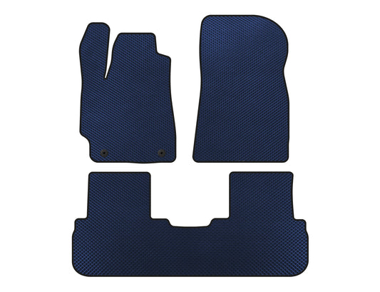 EVA Floor Mats (2 Rows, Blue) for Toyota Highlander 2008-2013 - image 1