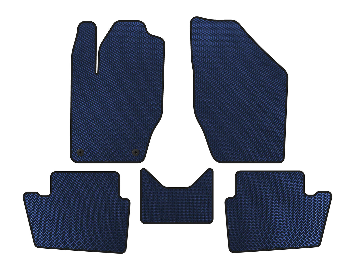 EVA Floor Mats (Blue) for Peugeot 408 2010-2018 - image 1