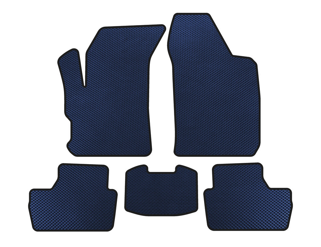 EVA Floor Mats (Blue) for Chery Beat 2009-2015 - image 1