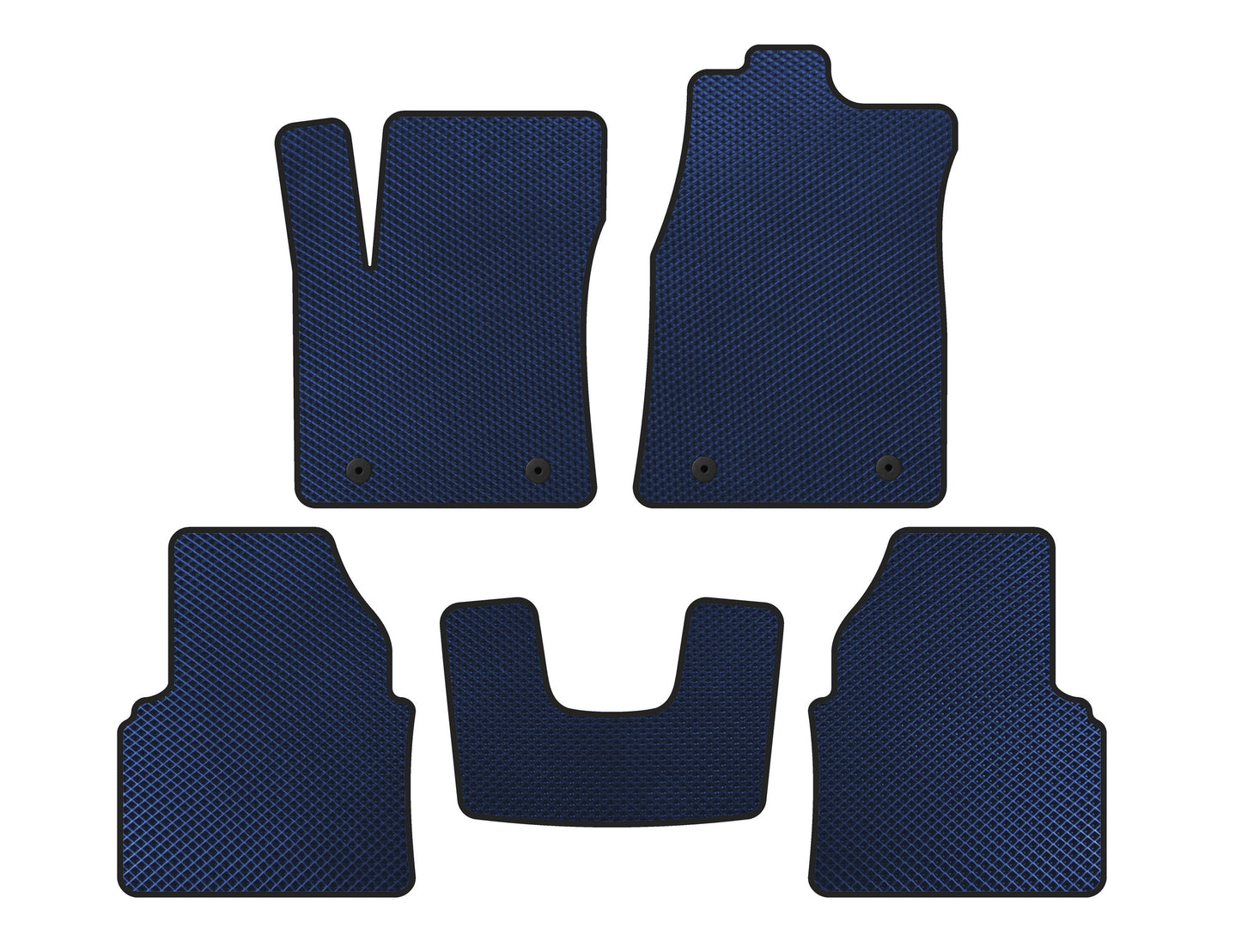 EVA Floor Mats (Blue) for MG 550 2008-2014 - image 1