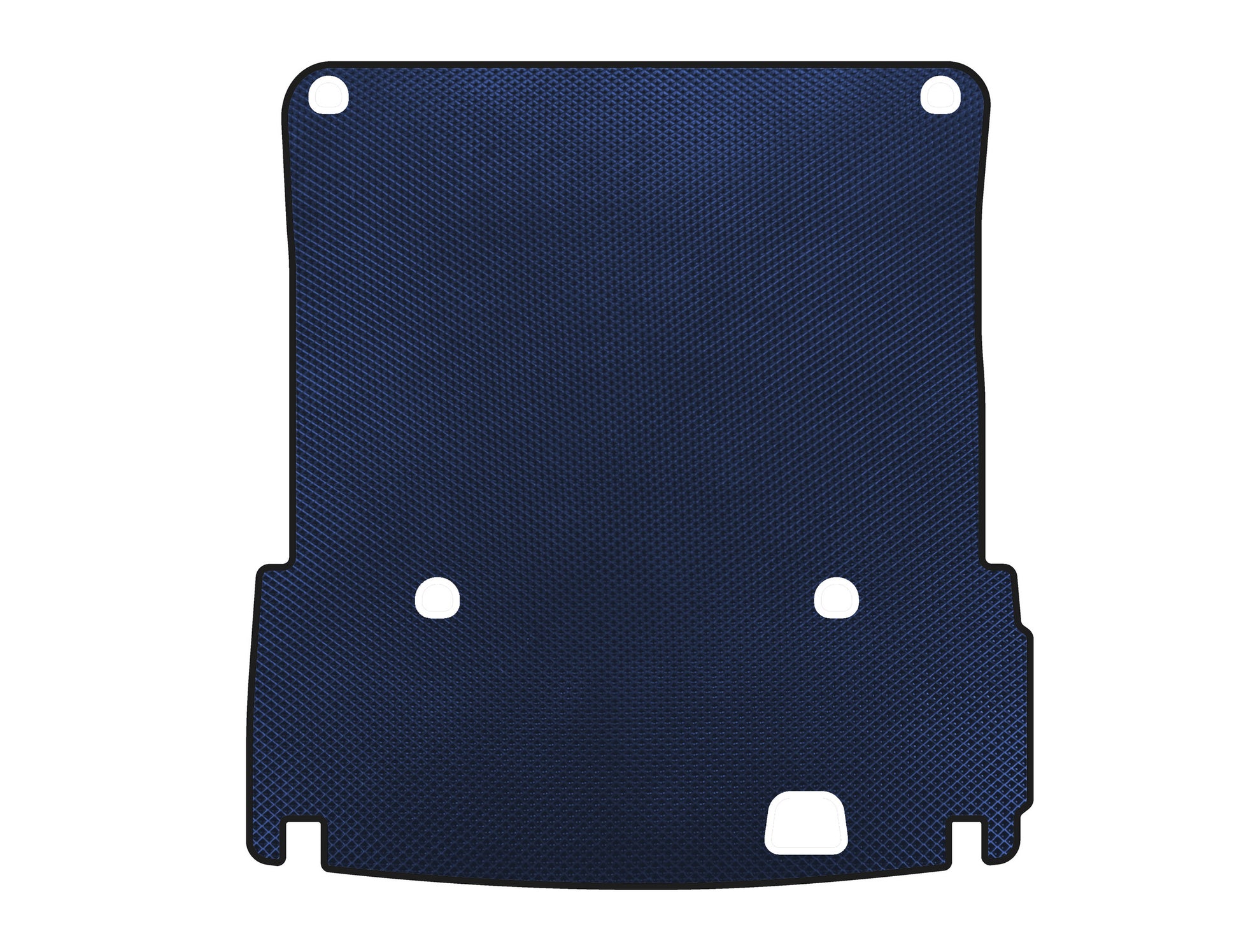 Trunk Mat EVA (2012-2015, Blue) for Mercedes GL/GLS сlass X166 2012-2019 - image 1