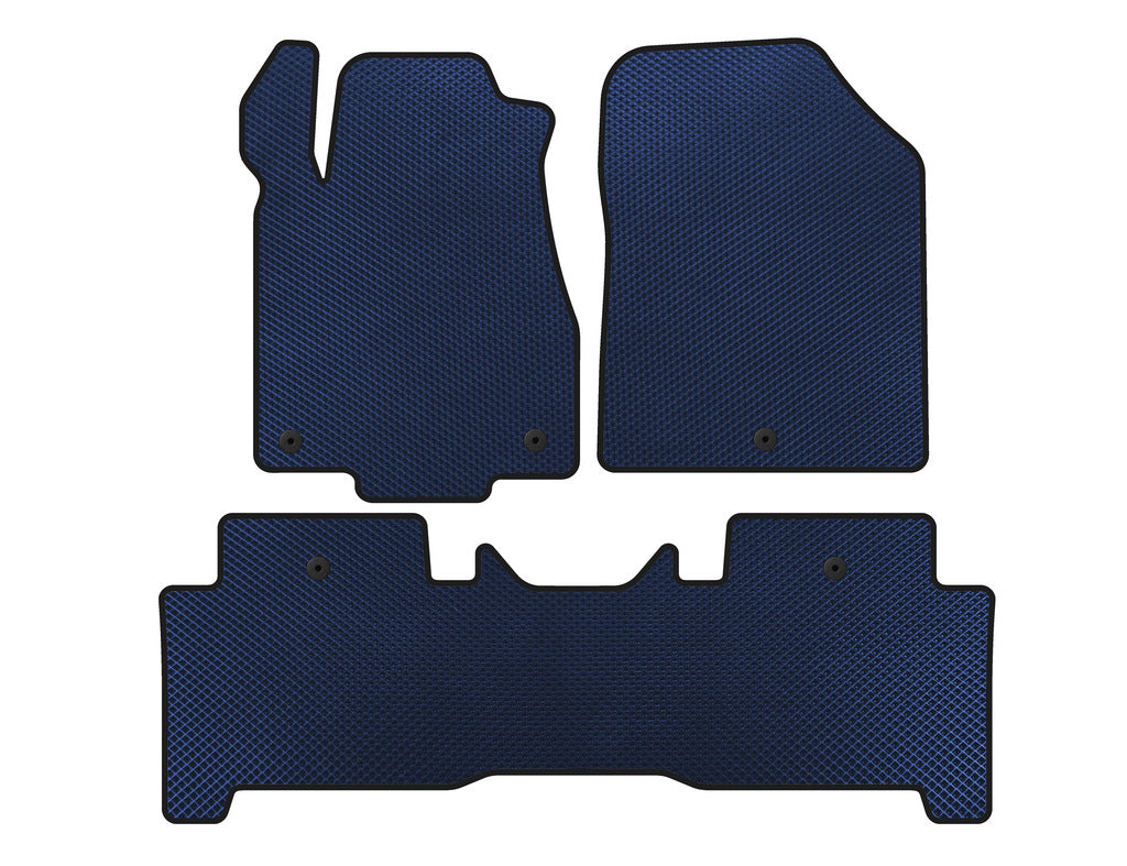 EVA Floor Mats (2 Rows, Blue) for Acura MDX 2007-2013 - image 1