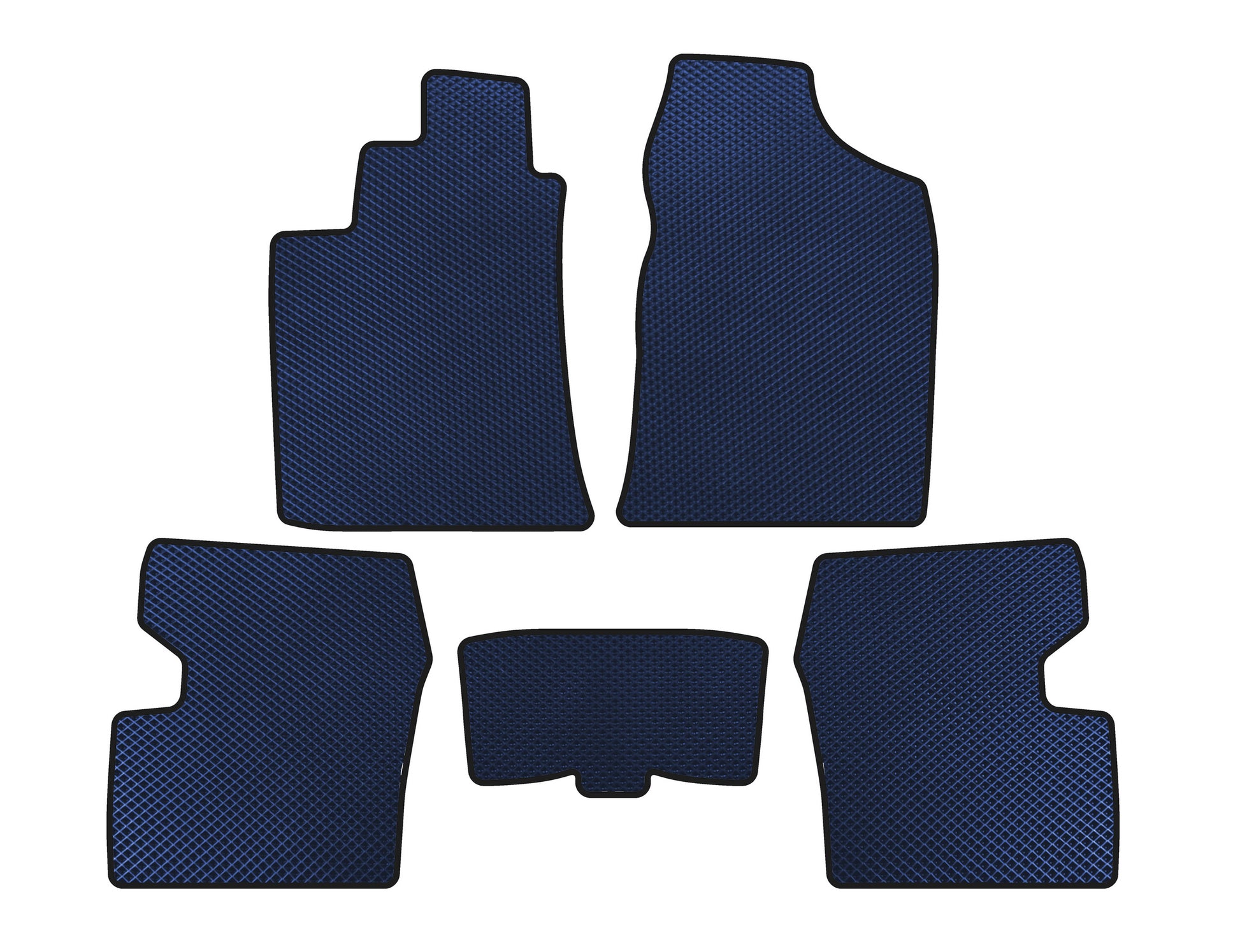 EVA Floor Mats (SD, Blue) for Lifan 620 Solano 2007- - image 1