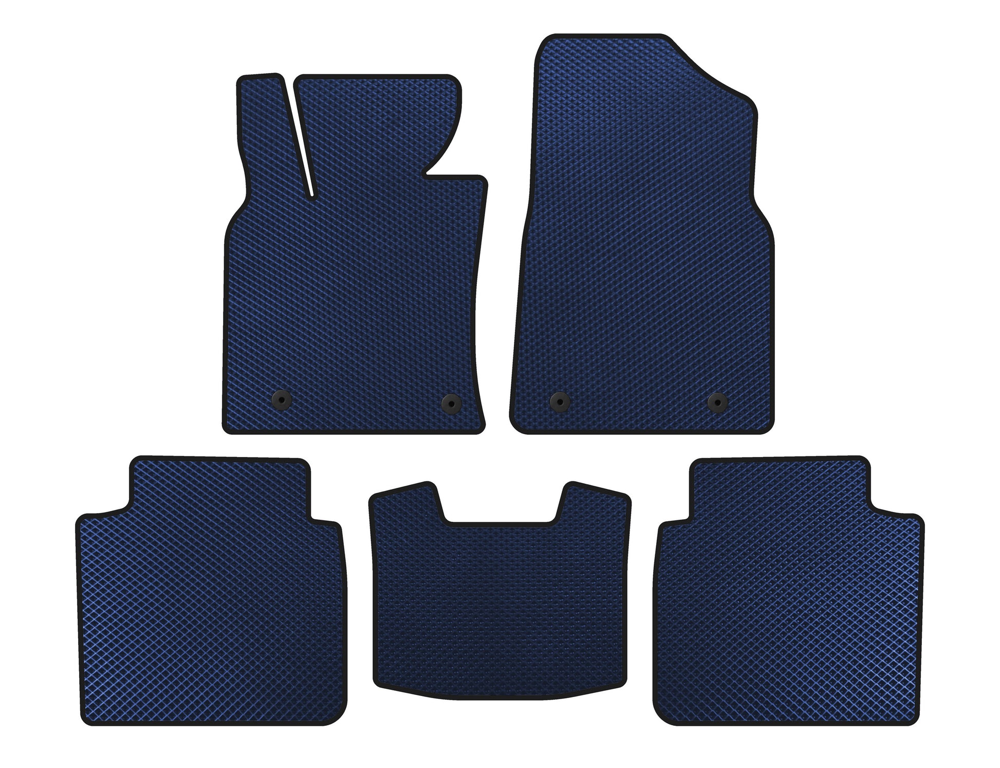 EVA Floor Mats (SD, Blue) for Lexus ES 2018- - image 1