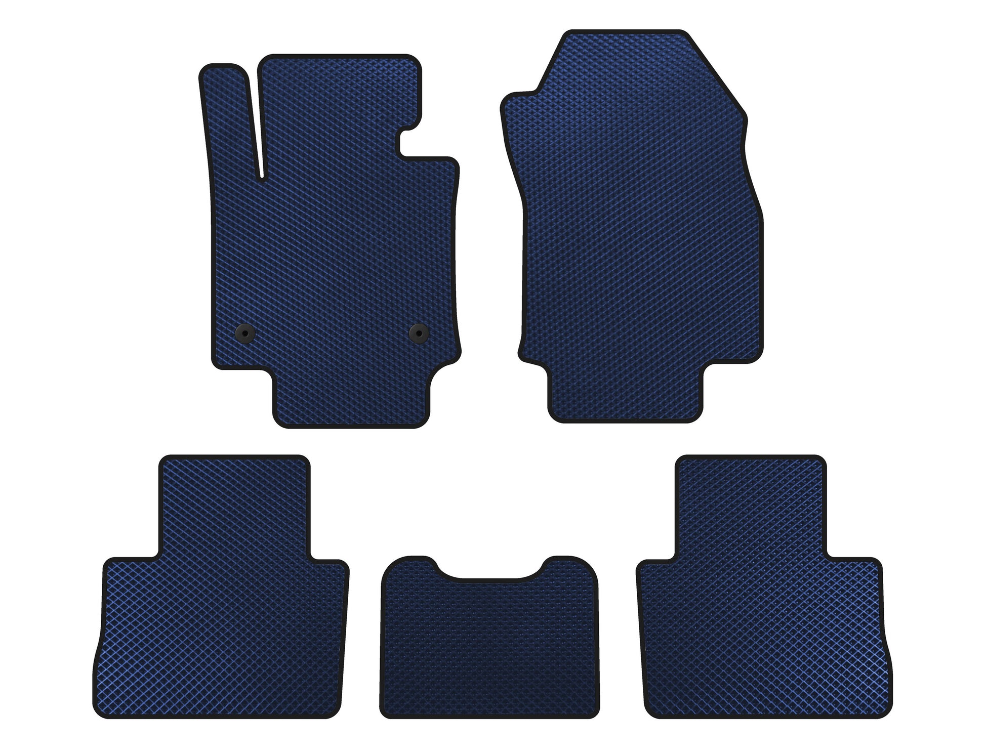 EVA Floor Mats (Blue) for Toyota Rav 4 2019- - image 1