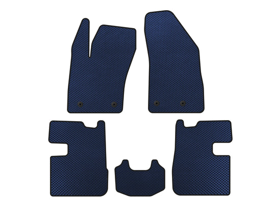 EVA Floor Mats (SD, Blue) for Fiat Tipo 2016- - image 1