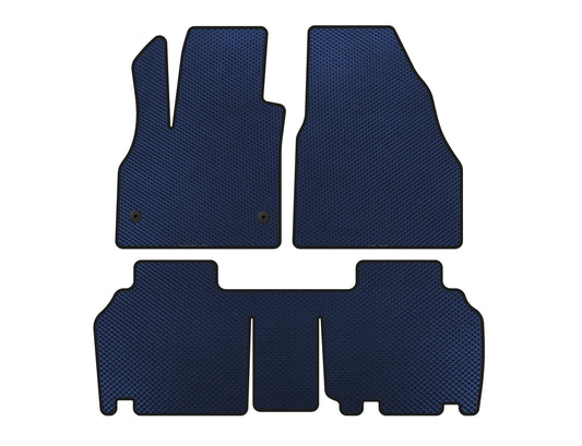 EVA Floor Mats (2 Rows, 5-Door/7-Seater, Blue) for Renault Kangoo 2008-2020 - image 1
