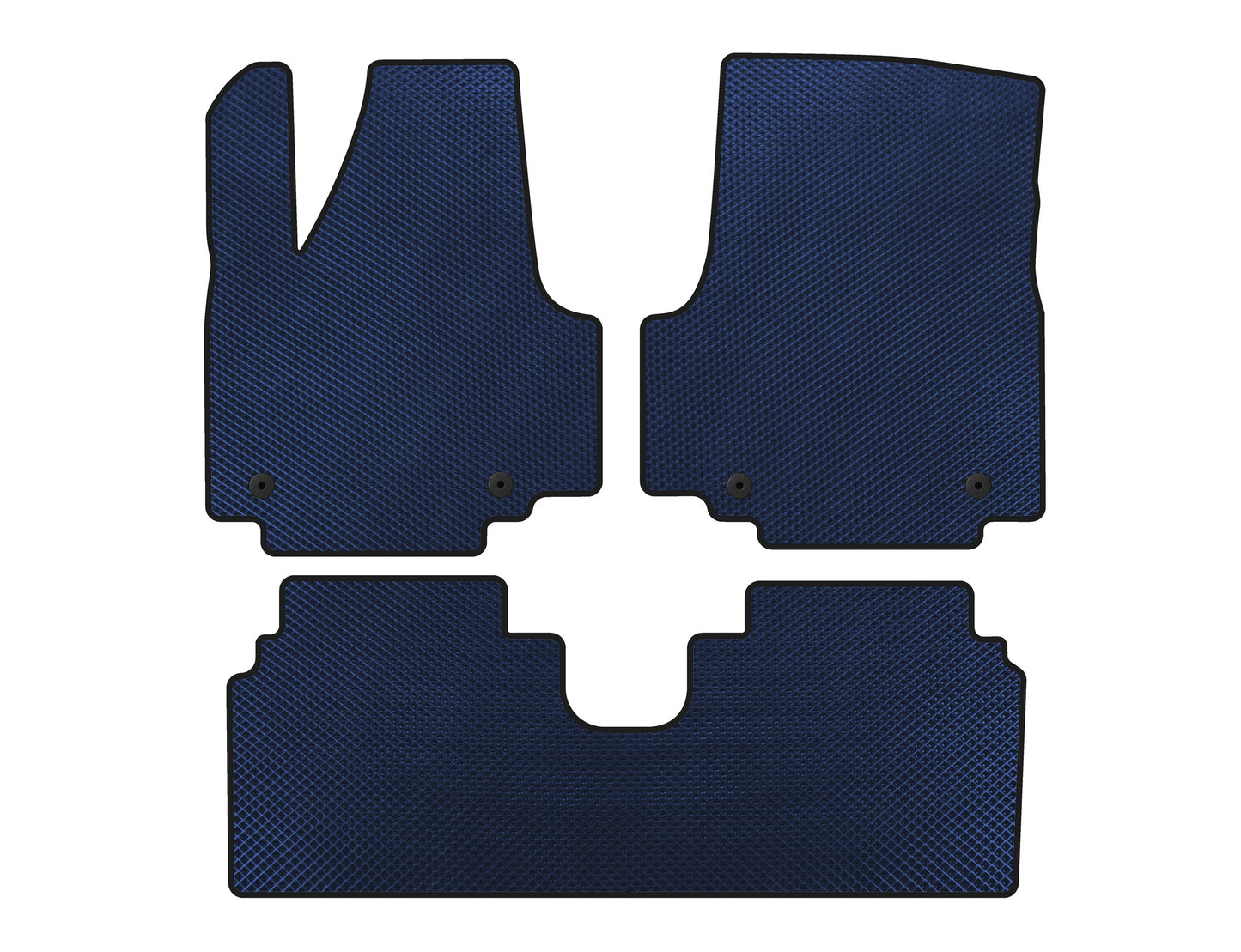 EVA Floor Mats (Electric, Blue) for Hyundai Ioniq 5 2021- - image 1
