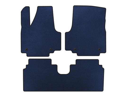 EVA Floor Mats (Electric, Blue) for Hyundai Ioniq 5 2021- - image 1