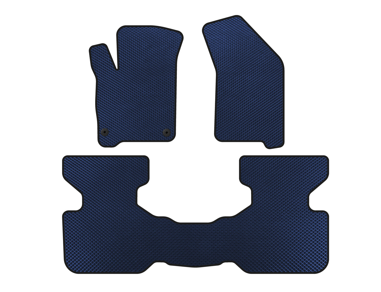 EVA Floor Mats (2011-2016, Blue) for Fiat Freemont 2011-2016 - image 1
