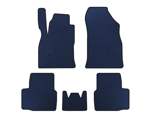 EVA Floor Mats (SD, Blue) for Chevrolet Cruze 2016-2019 - image 1
