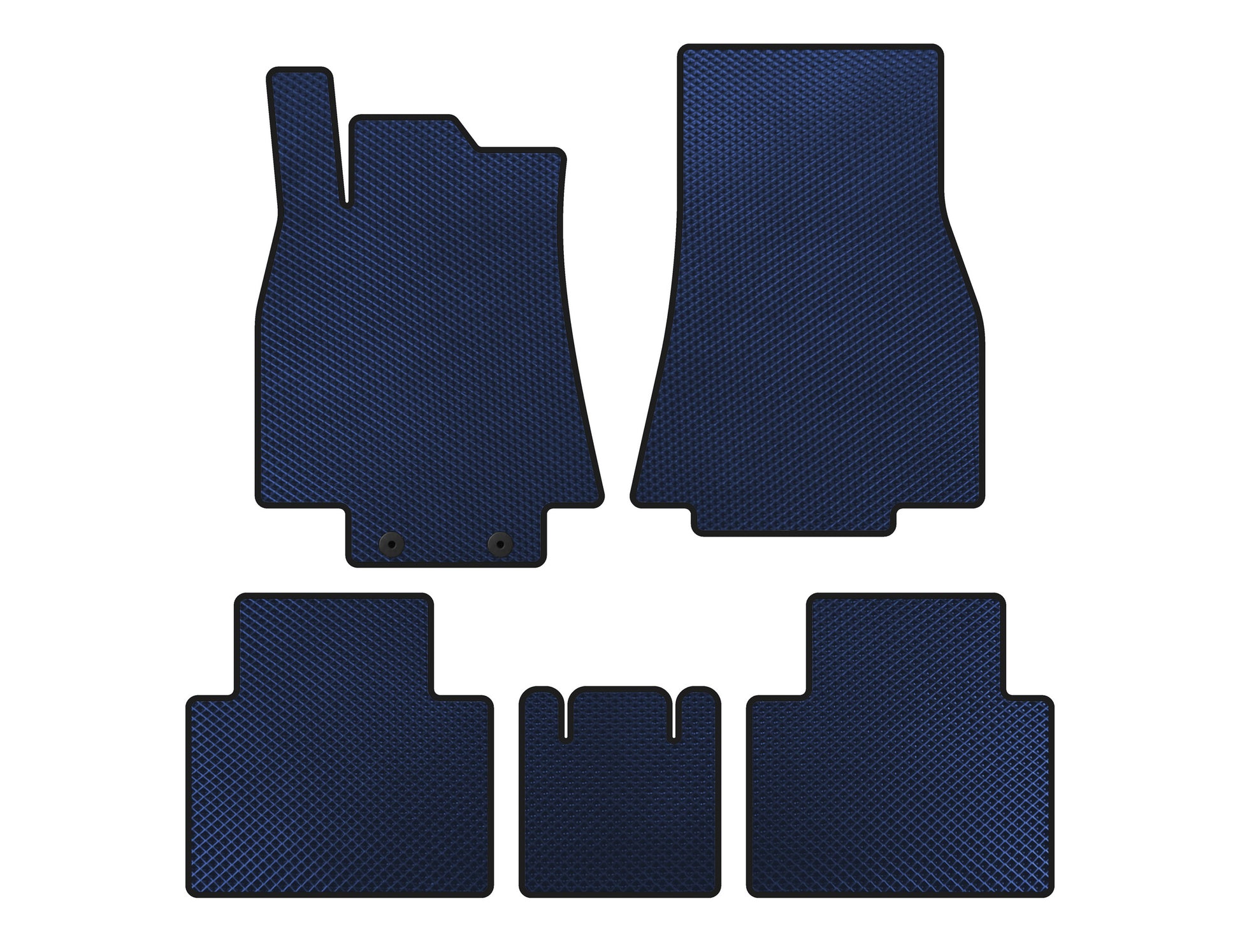 EVA Floor Mats (Blue) for Mercedes B-class W245 2005-2011 - image 1