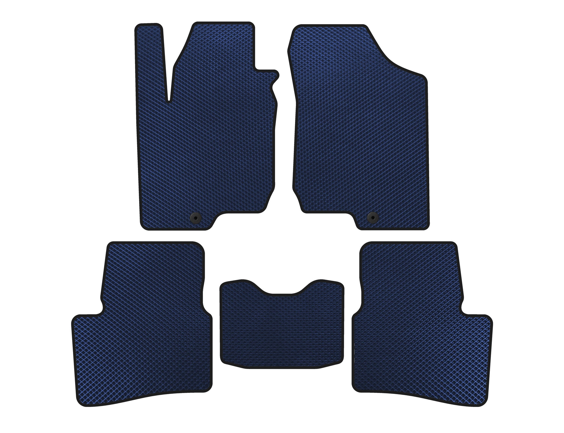 EVA Floor Mats (HB, 3-Door, Blue) for Kia Ceed 2007-2012 - image 1