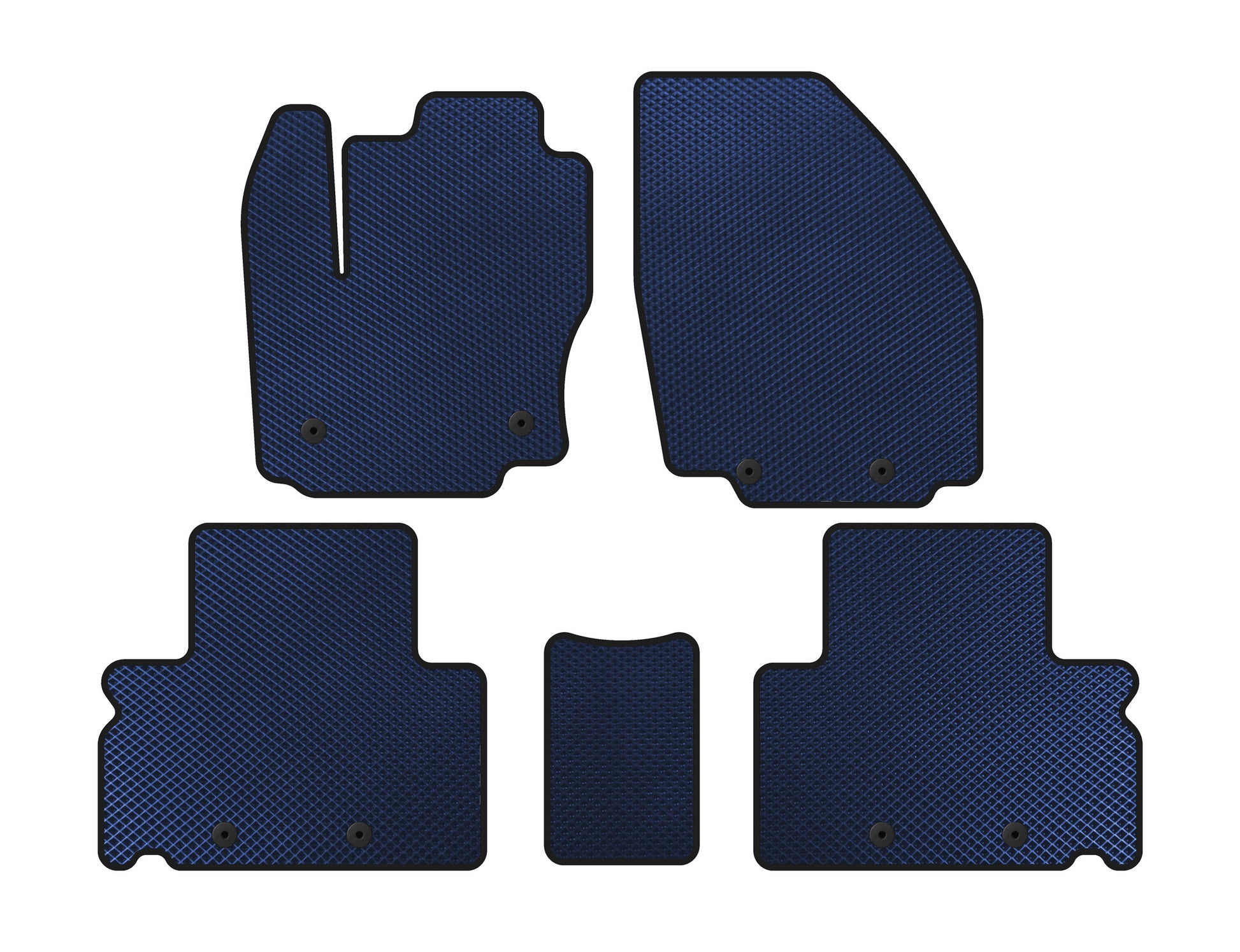 EVA Floor Mats (Blue) for Ford S-Max 2007-2014 - image 1